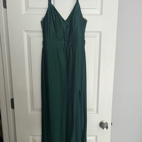 Vera Wang | Dresses | Vera Wang Emerald Green Bridesmaid Dress | Poshmark